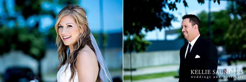 wedding day first look